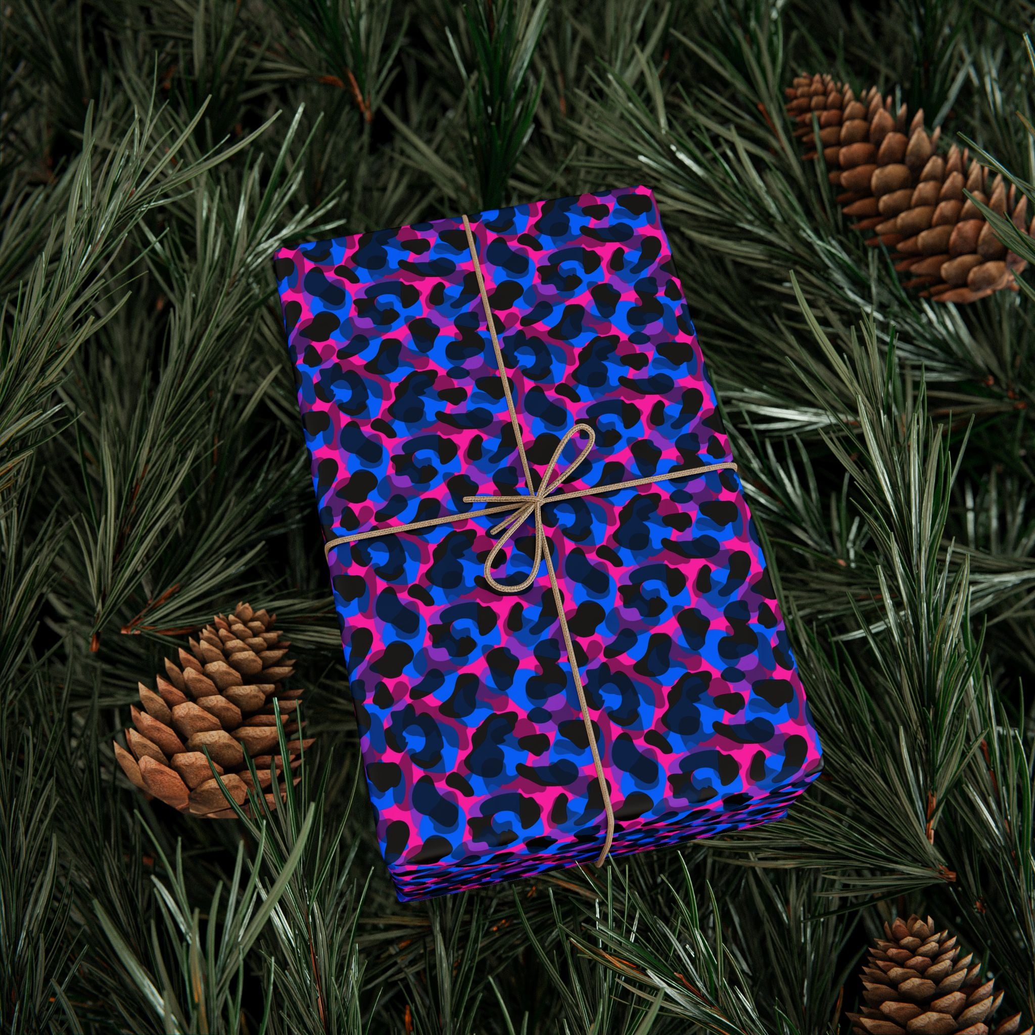 Animal Print Design 019 Leopard Skin Wrapping Paper - Holiday Gift Wrapping Paper Roll