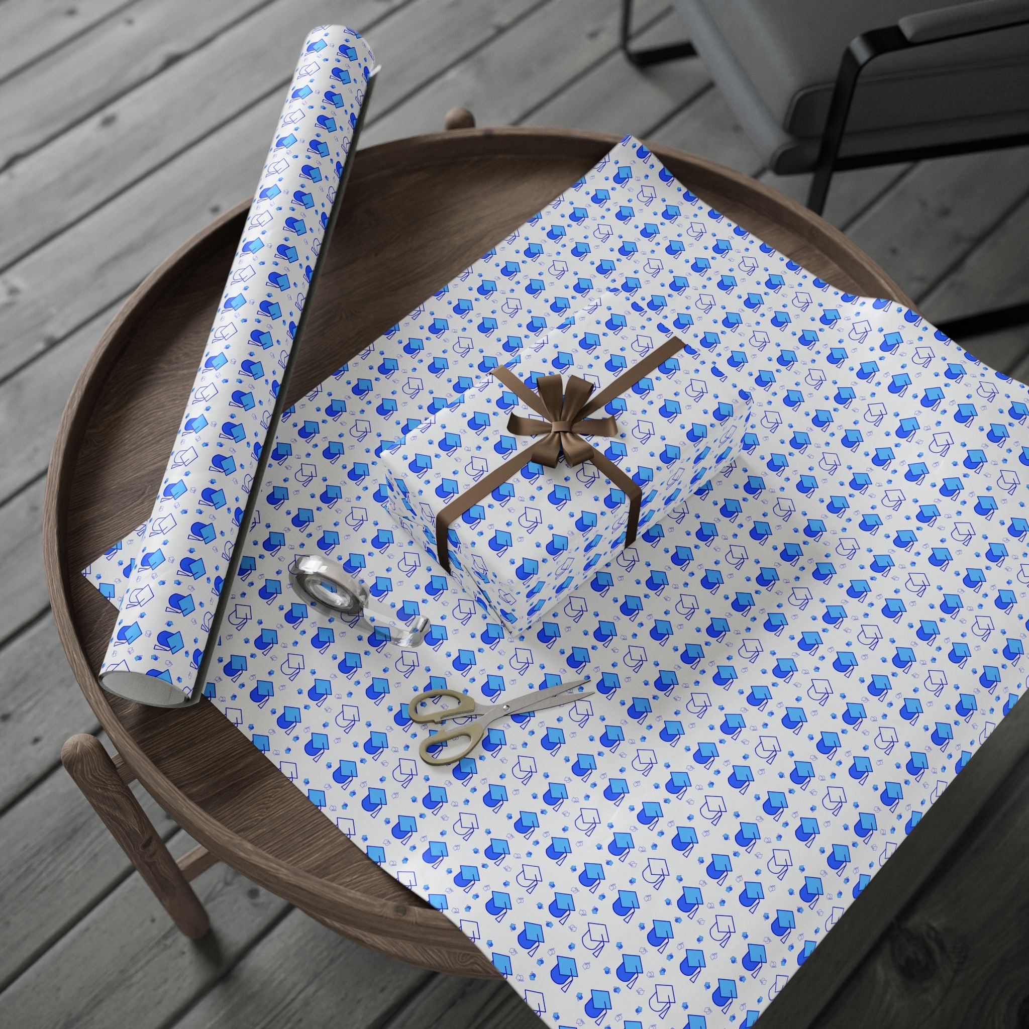 Graduation Wrapping Paper Design 007 - Holiday Gift Wrapping Paper Roll