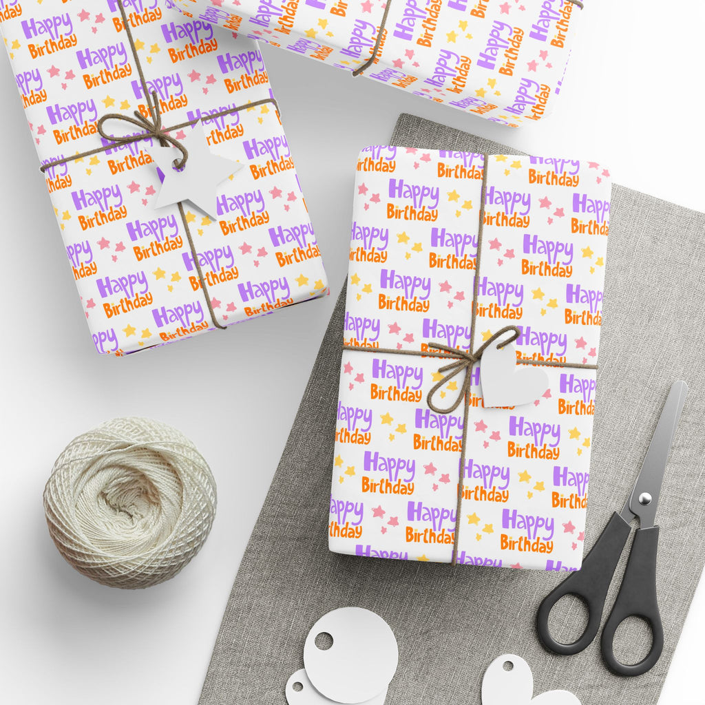 Birthday Wrapping Paper Design 017 - Holiday Gift Wrapping Paper Roll