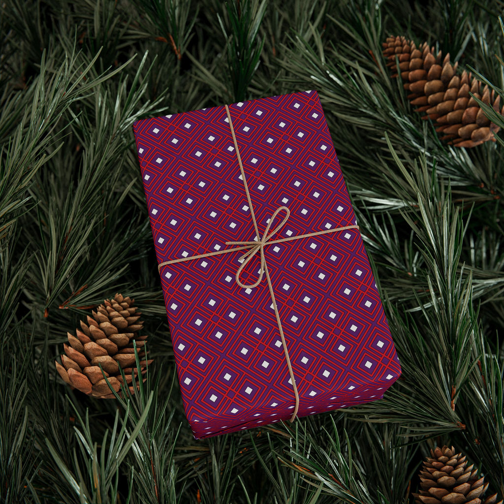 Geometric Design 006 Wrapping Paper - Holiday Gift Wrapping Paper Roll