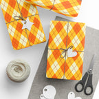Argyle Design 004 Wrapping Paper - Holiday Gift Wrapping Paper Roll
