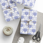 Hanukkah Sefer Torah Wrapping Paper | Holiday Gift Wrapping Paper Roll