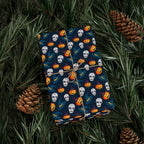 Halloween Spooky Skulls Wrapping Paper | Holiday Gift Wrapping Paper Roll