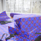 Day of the Dead Vibrant Sugar Skulls sWrapping Paper | Holiday Gift Wrapping Paper Roll