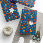 Thanksgiving Turkey Day Wrapping Paper | Holiday Gift Wrapping Paper Roll