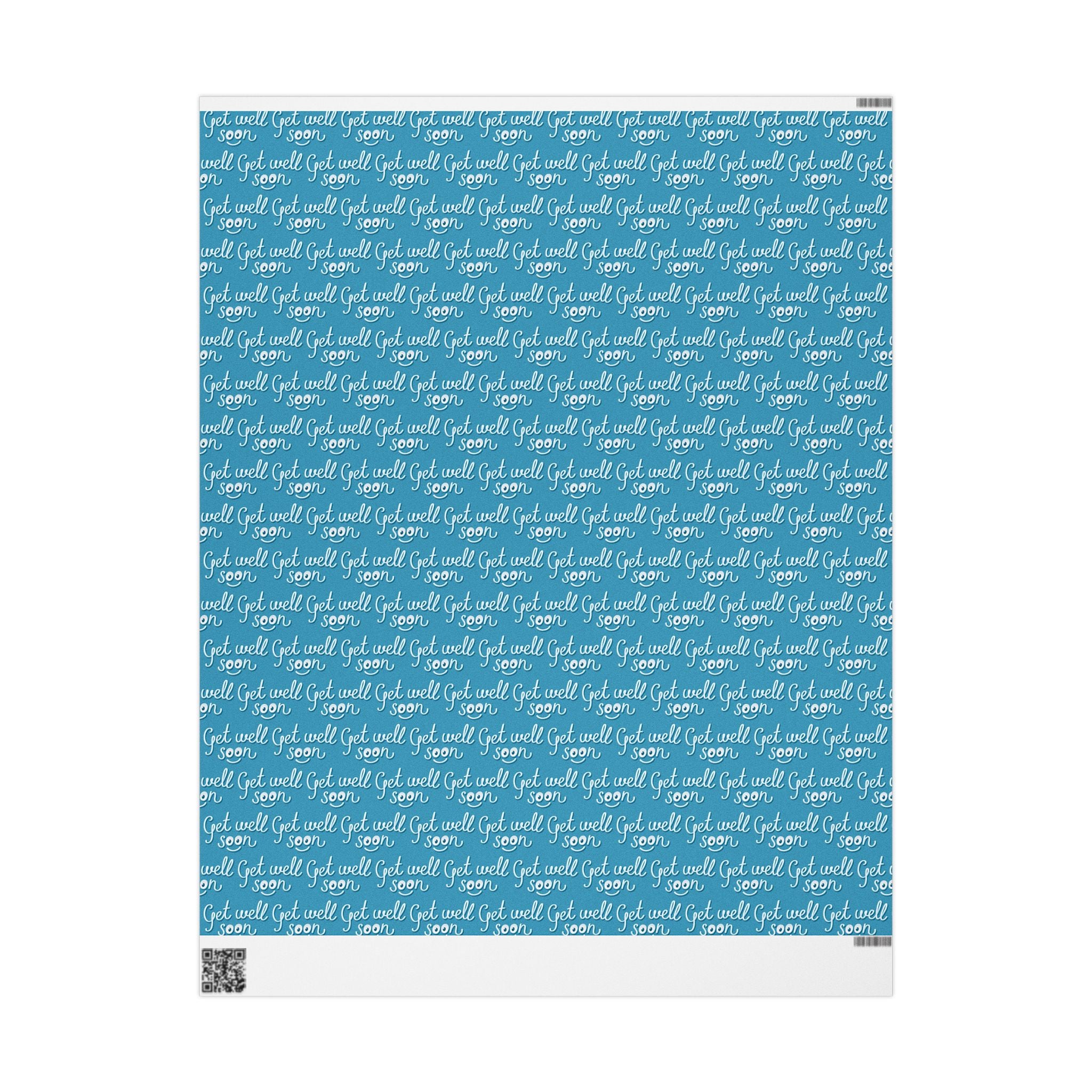Get Well Soon Wrapping Paper Design 003 | Holiday Gift Wrapping Paper Roll