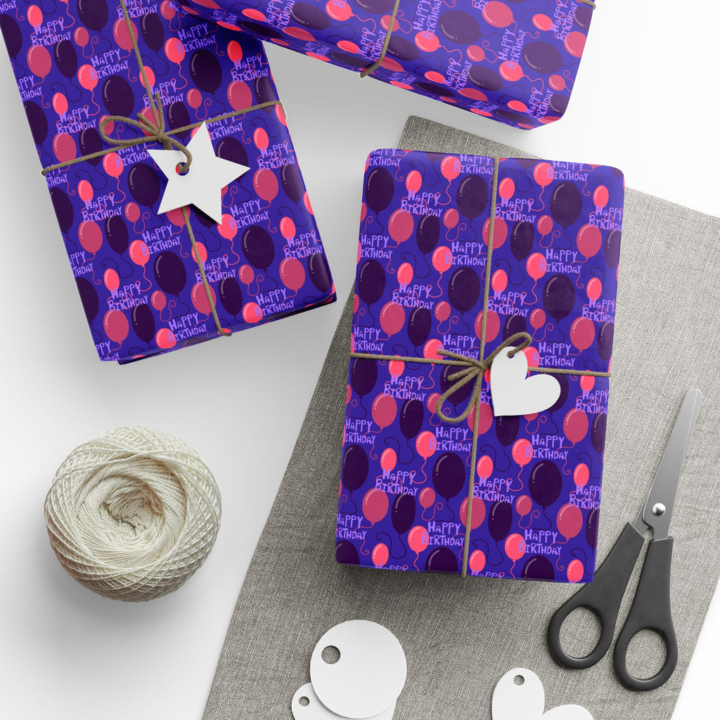 Birthday Wrapping Paper Design 005 - Holiday Gift Wrapping Paper Roll