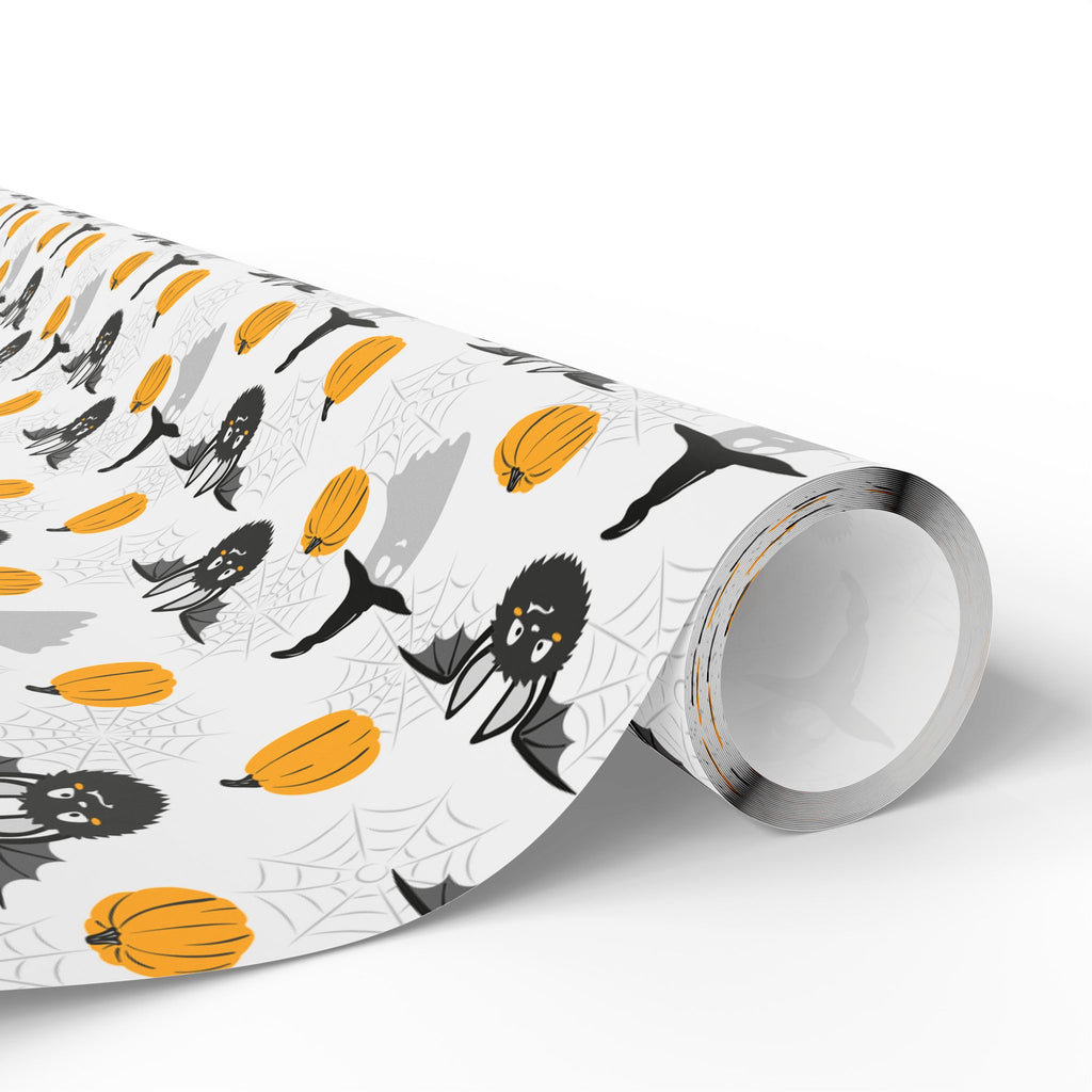 Halloween Witchy Ghosts Wrapping Paper | Holiday Gift Wrapping Paper Roll