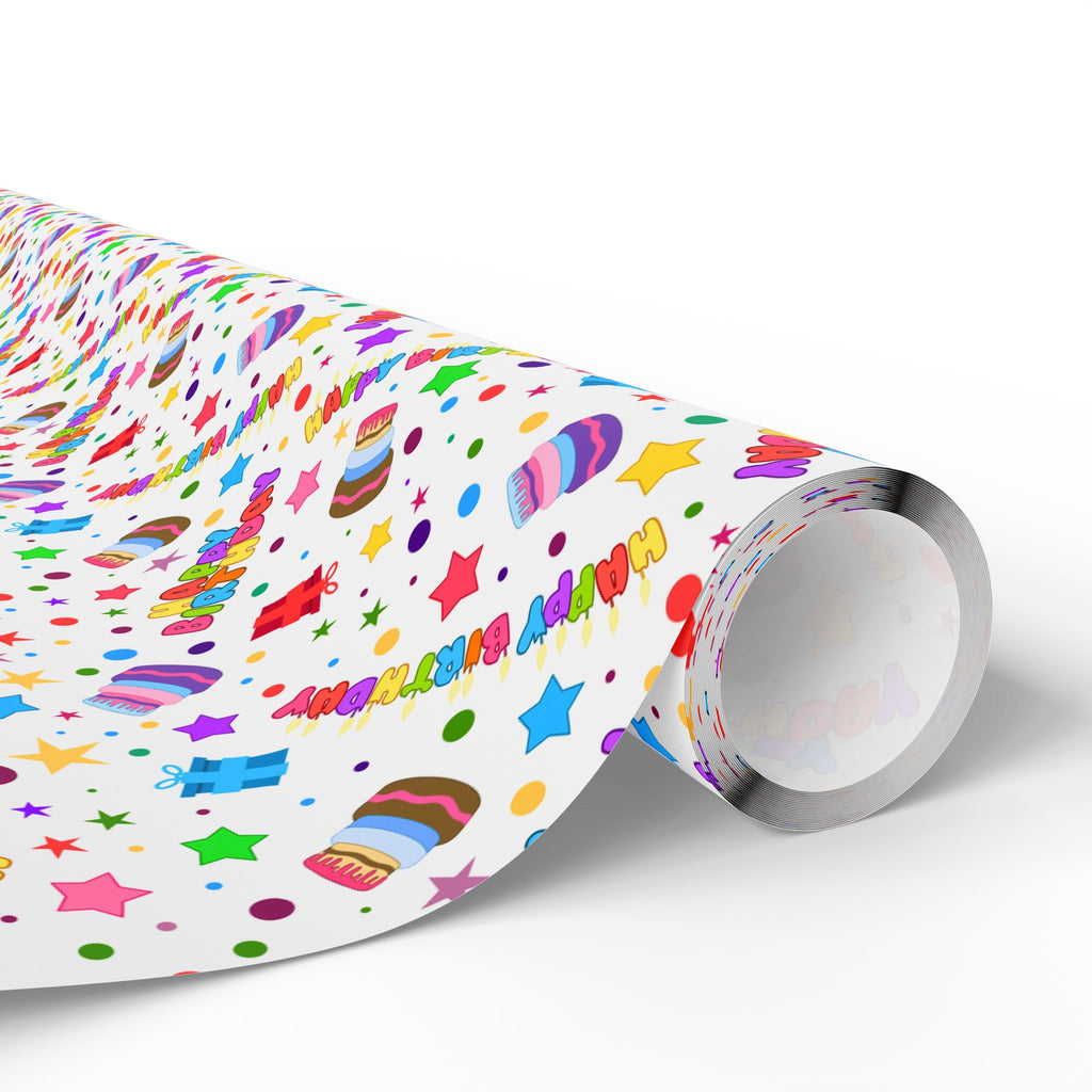 Birthday Wrapping Paper Design 009 - Holiday Gift Wrapping Paper Roll