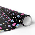 Christmas Poinsettia Presents Wrapping Paper | Holiday Gift Wrapping Paper Roll