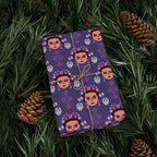 Day of the Dead Calavera Catrina Wrapping Paper | Holiday Gift Wrapping Paper Roll