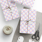Thank You Balloon Letters Paper Design | Holiday Gift Wrapping Paper Roll