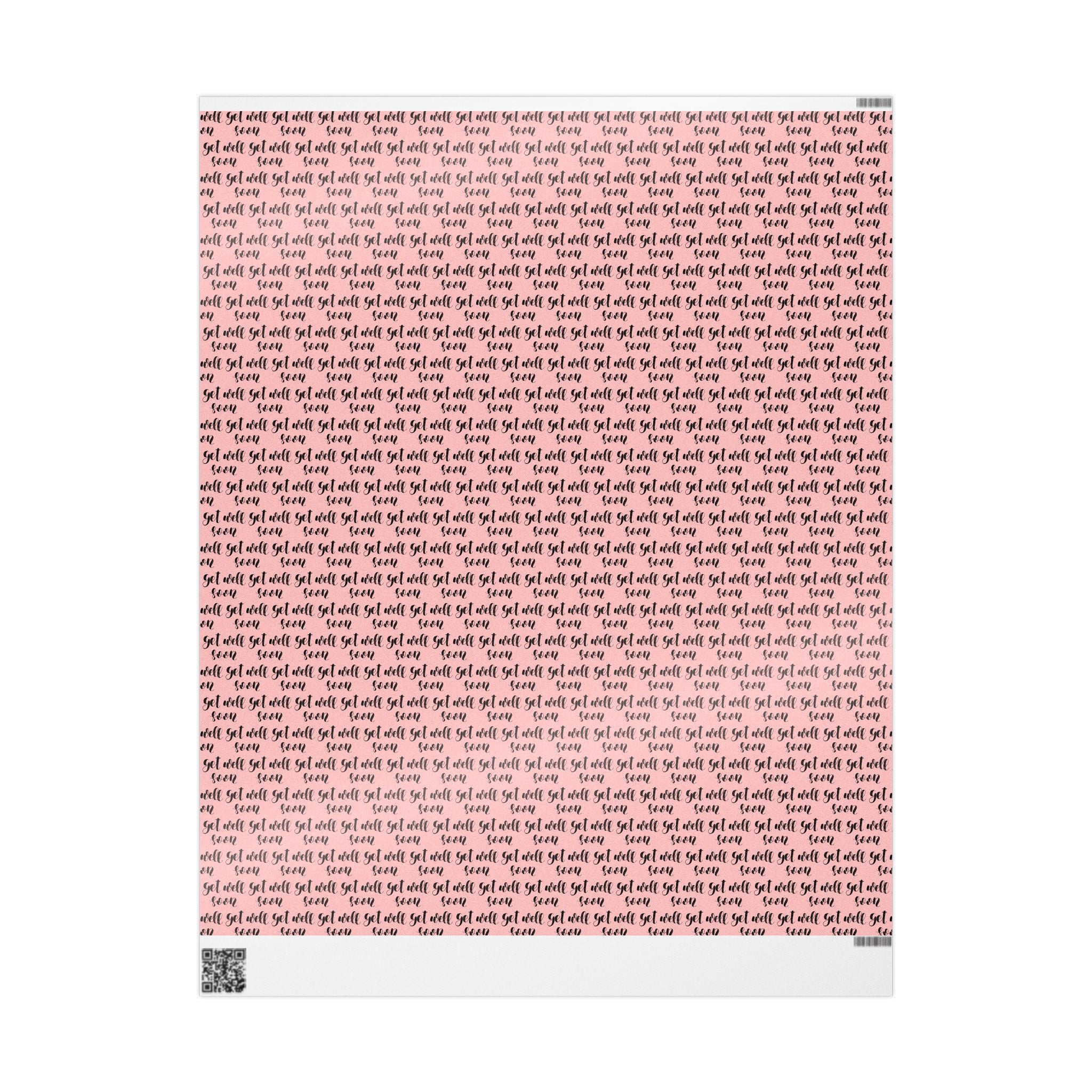 Get Well Soon Wrapping Paper Design 005 | Holiday Gift Wrapping Paper Roll