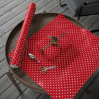 4th of July Stars on Red Wrapping Paper | Holiday Gift Wrapping Paper Roll