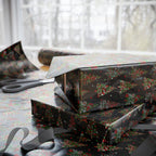Christmas Abstract Trees Wrapping Paper | Holiday Gift Wrapping Paper Roll