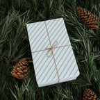 Stripe Design 009 Wrapping Paper - Holiday Gift Wrapping Paper Roll