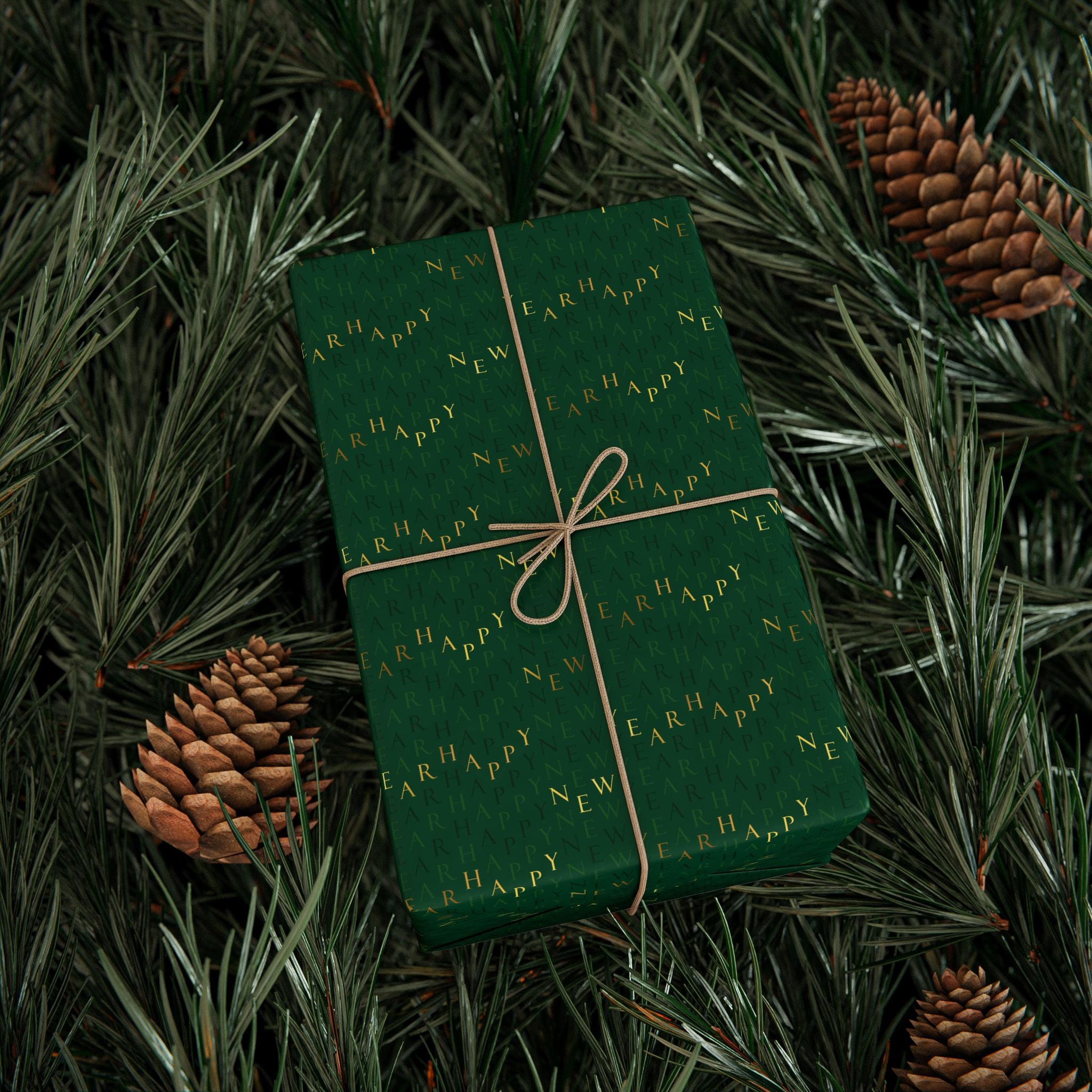 New Year's Elegant Toast Wrapping Paper - Holiday Gift Wrapping Paper Roll