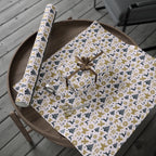 Christmas Reindeer Angels Wrapping Paper | Holiday Gift Wrapping Paper Roll
