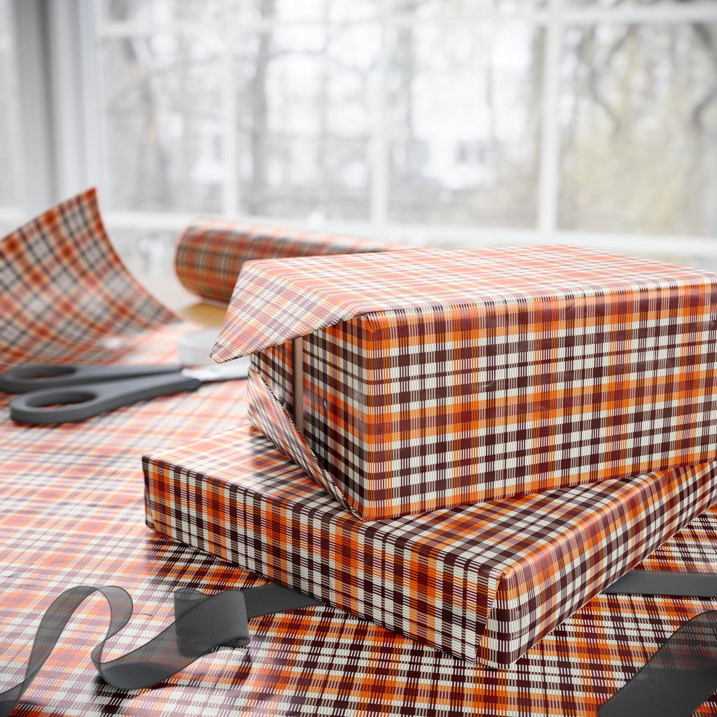 Tartan Plaid Design 001 Wrapping Paper - Holiday Gift Wrapping Paper Roll