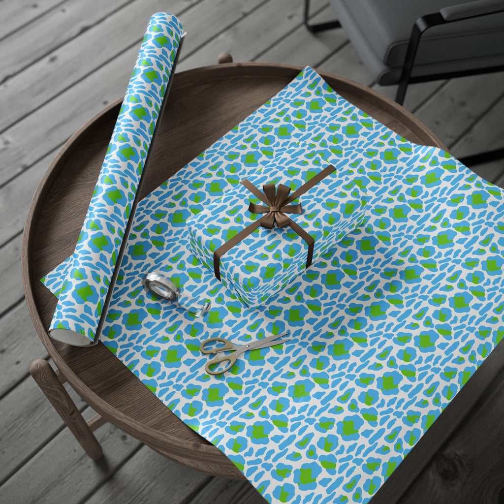 Animal Print Design 026 Leopard Skin Wrapping Paper - Holiday Gift Wrapping Paper Roll