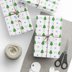 Christmas Tree Glory Wrapping Paper | Holiday Gift Wrapping Paper Roll