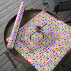 Easter Flowering Bunnies Wrapping Paper | Holiday Gift Wrapping Paper Roll
