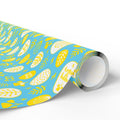 Easter Sunny Leaves Wrapping Paper | Holiday Gift Wrapping Paper Roll