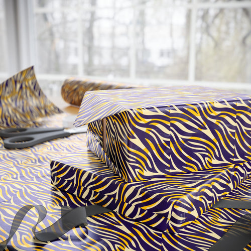Animal Print Design 009 Tiger Skin Wrapping Paper - Holiday Gift Wrapping Paper Roll