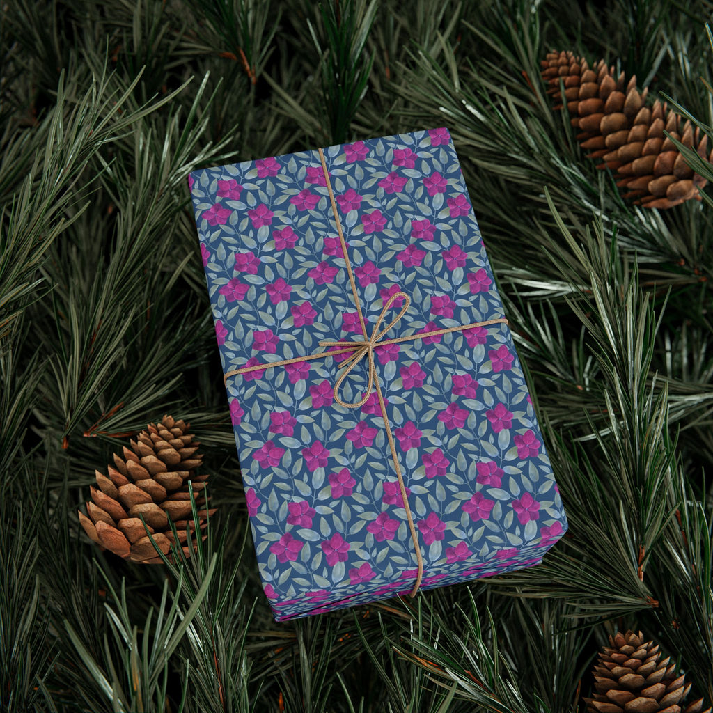 Floral Design 021 Wrapping Paper - Holiday Gift Wrapping Paper Roll