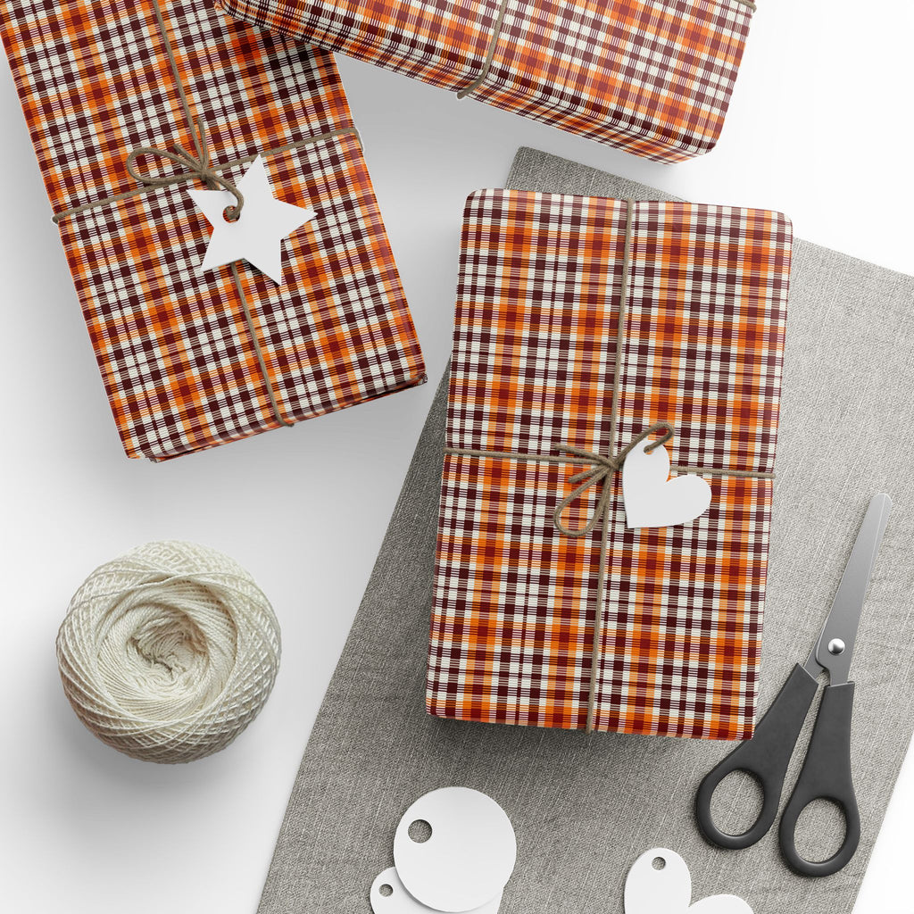 Tartan Plaid Design 001 Wrapping Paper - Holiday Gift Wrapping Paper Roll