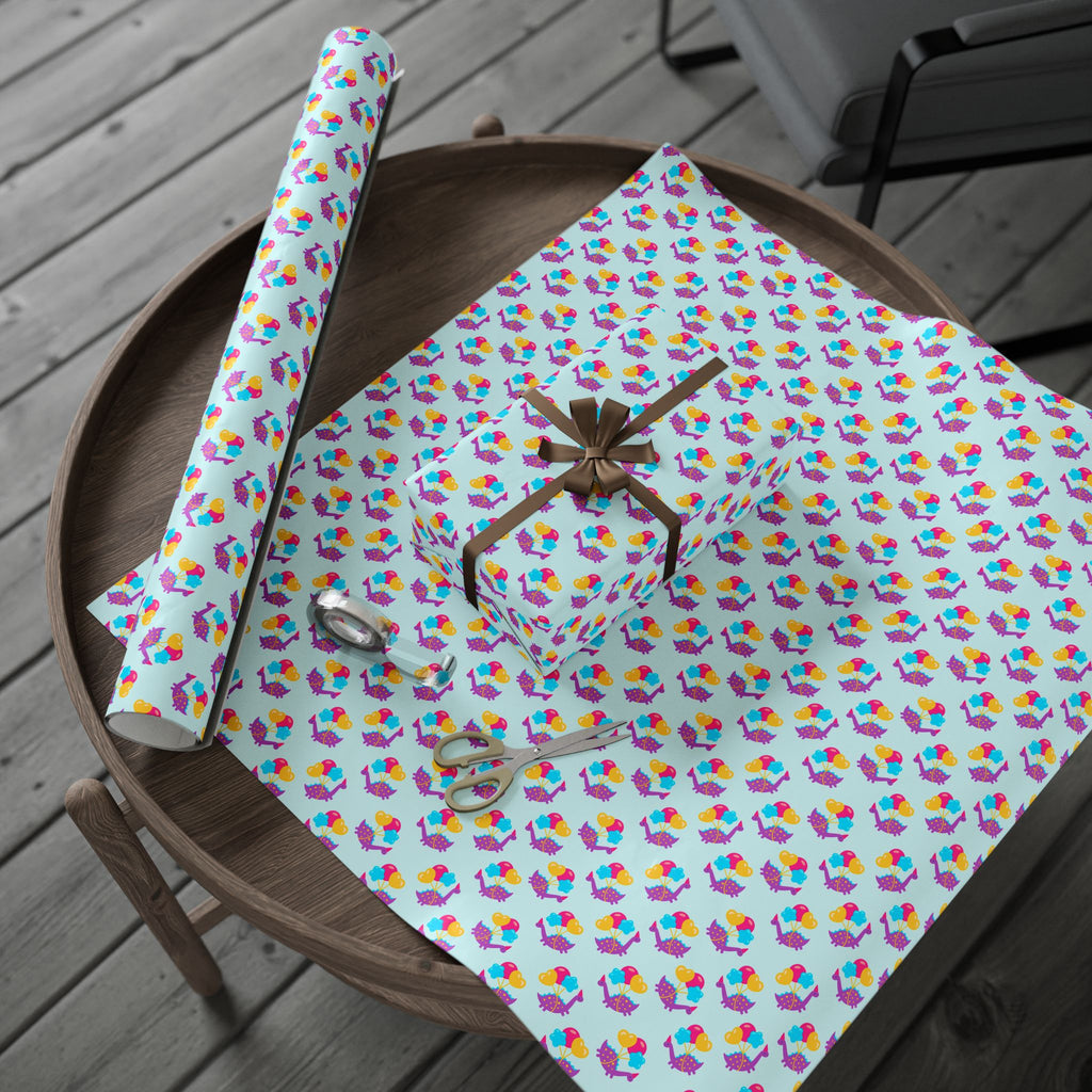 Birthday Wrapping Paper Design 015 - Holiday Gift Wrapping Paper Roll