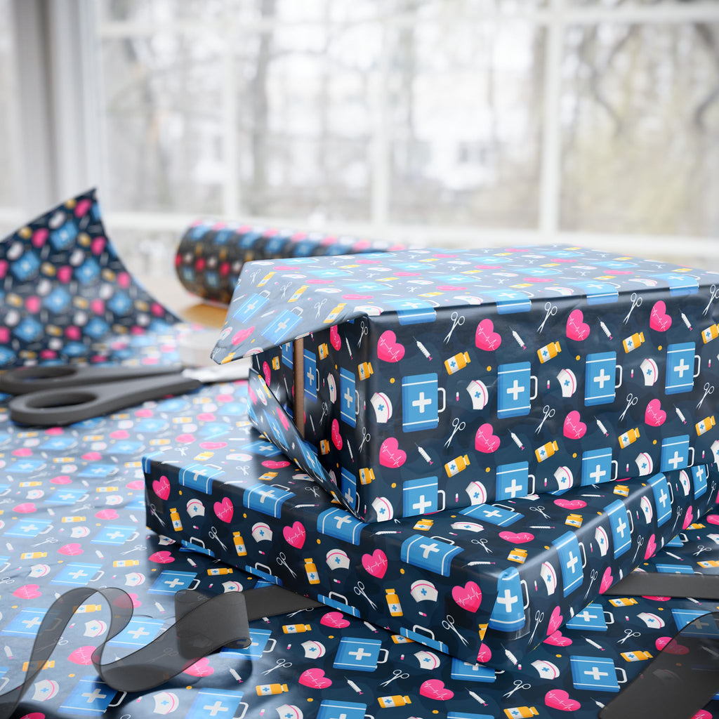 Get Well Soon Wrapping Paper Design 018 | Holiday Gift Wrapping Paper Roll