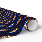 Christmas Blue Nutcracker Wrapping Paper | Holiday Gift Wrapping Paper