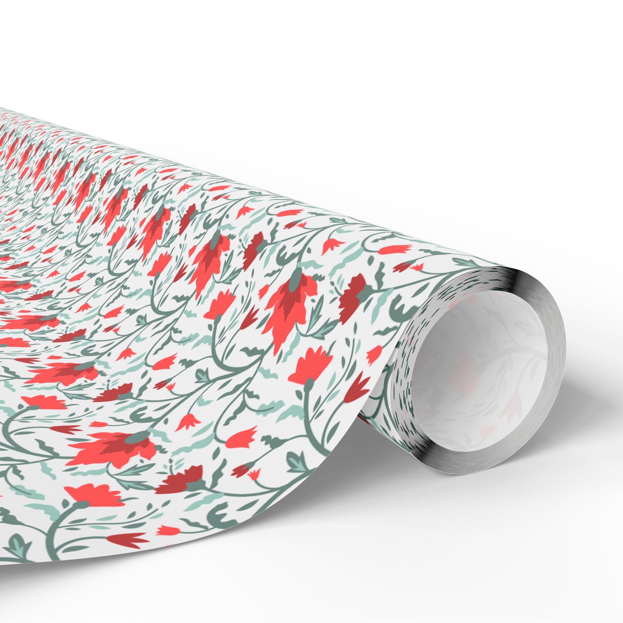 Floral Design 019 Wrapping Paper - Holiday Gift Wrapping Paper Roll