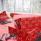 New Year's Happy New Year on Red Wrapping Paper - Holiday Gift Wrapping Paper Roll