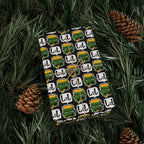 Halloween Laughing Zombies Wrapping Paper | Holiday Gift Wrapping Paper Roll