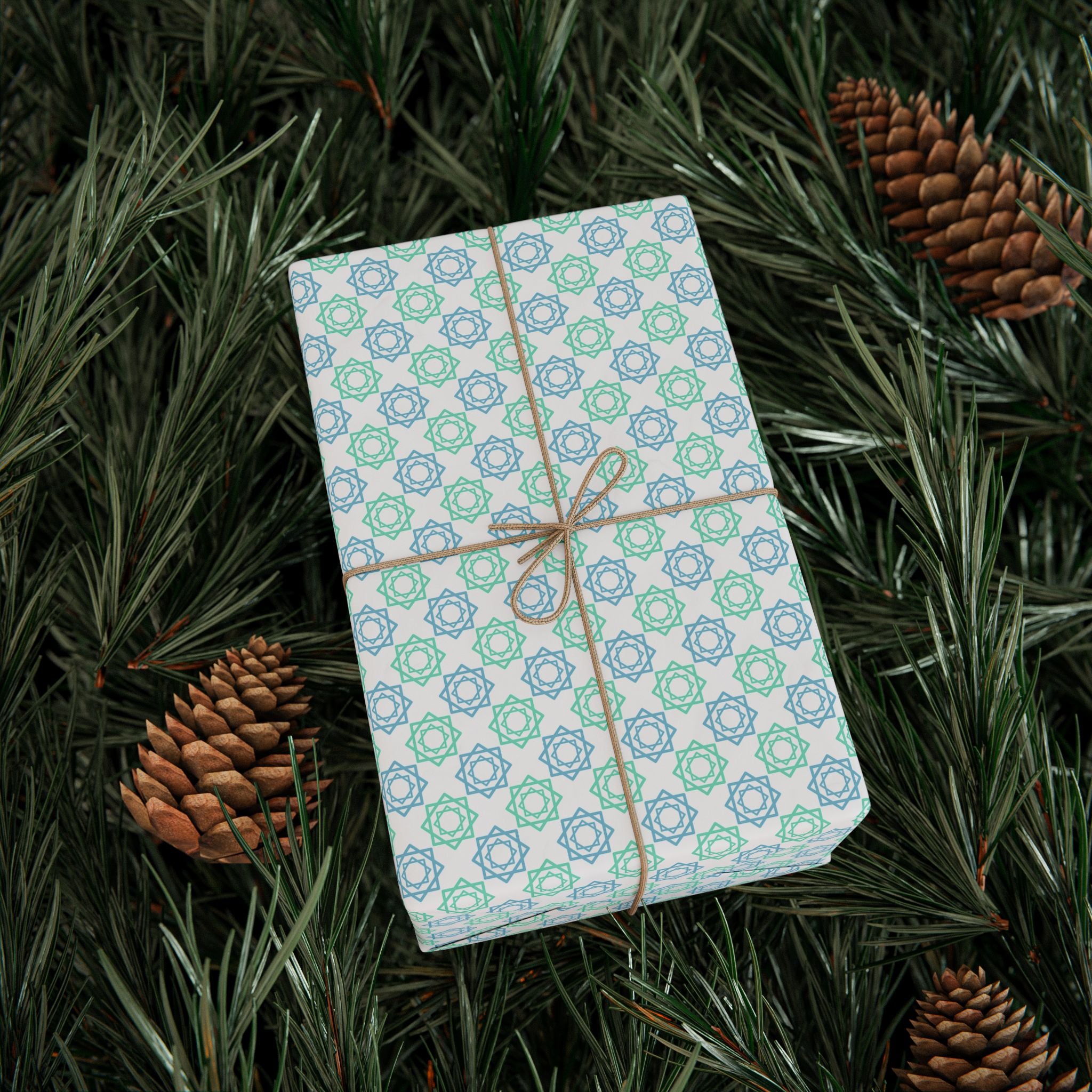 Geometric Design 011 Wrapping Paper - Holiday Gift Wrapping Paper Roll
