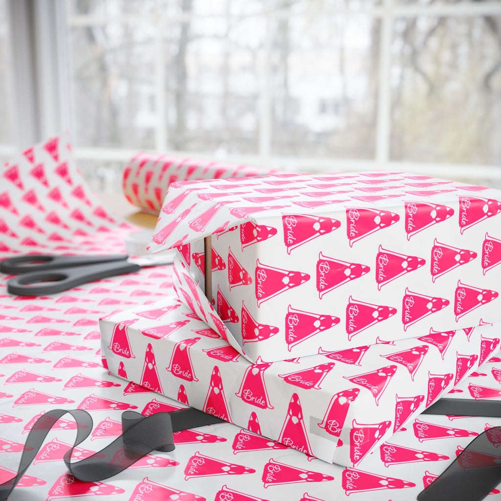 Bridal Shower Wrapping Paper Design 012 - Holiday Gift Wrapping Paper Roll