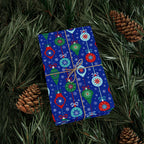 Christmas Assorted Ornaments Wrapping Paper | Holiday Gift Wrapping Paper