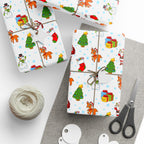 Christmas Cartoon Wrapping Paper | Holiday Gift Wrapping Paper Roll