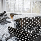 NSFW "The Shocker" on Black Wrapping Paper - Holiday Gift Wrapping Paper Roll