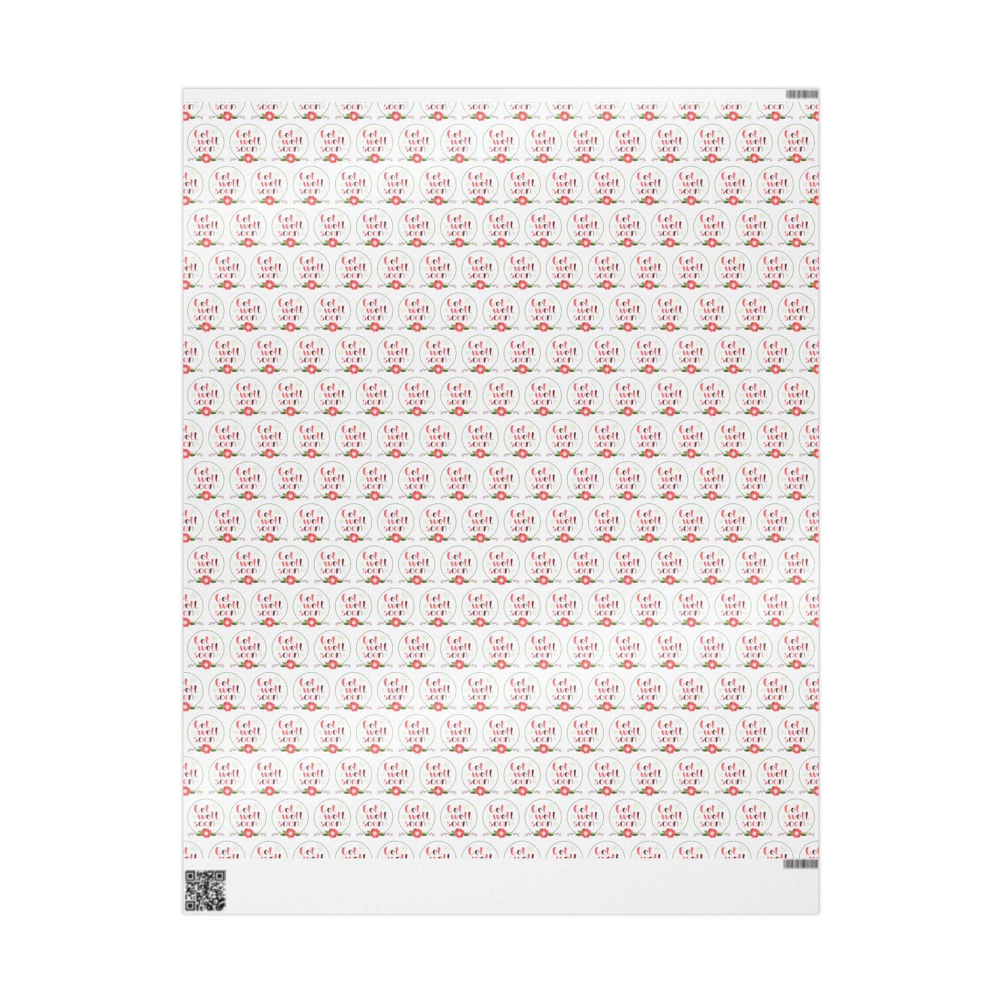 Get Well Soon Wrapping Paper Design 007 | Holiday Gift Wrapping Paper Roll
