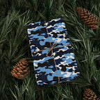 North Carolina Tarheels Camoflauge Wrapping Paper - Holiday Gift Wrapping Paper Roll