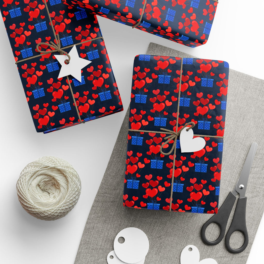 Valentine's Day Nice Package Wrapping Paper | Holiday Gift Wrapping Paper Roll