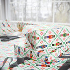 Christmas Nutcracker Parade Wrapping Paper | Holiday Gift Wrapping Paper Roll