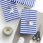 Stripe Design 002 Wrapping Paper - Holiday Gift Wrapping Paper Roll