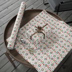 Christmas Merry Christmas Garland Wrapping Paper | Holiday Gift Wrapping Paper Roll