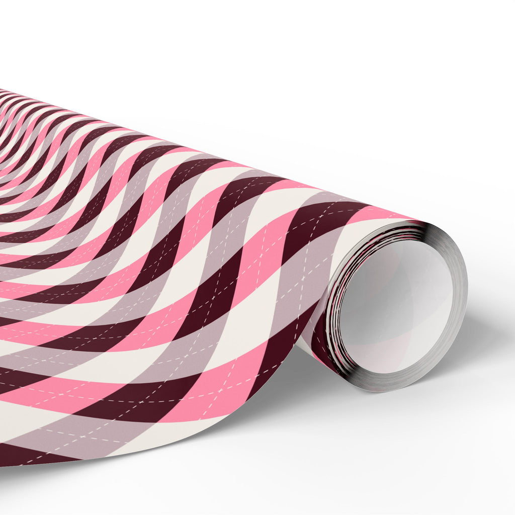 Argyle Design 037 Wrapping Paper - Holiday Gift Wrapping Paper Roll