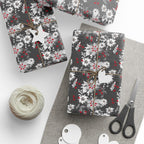 Floral Design 006 Wrapping Paper - Holiday Gift Wrapping Paper Roll