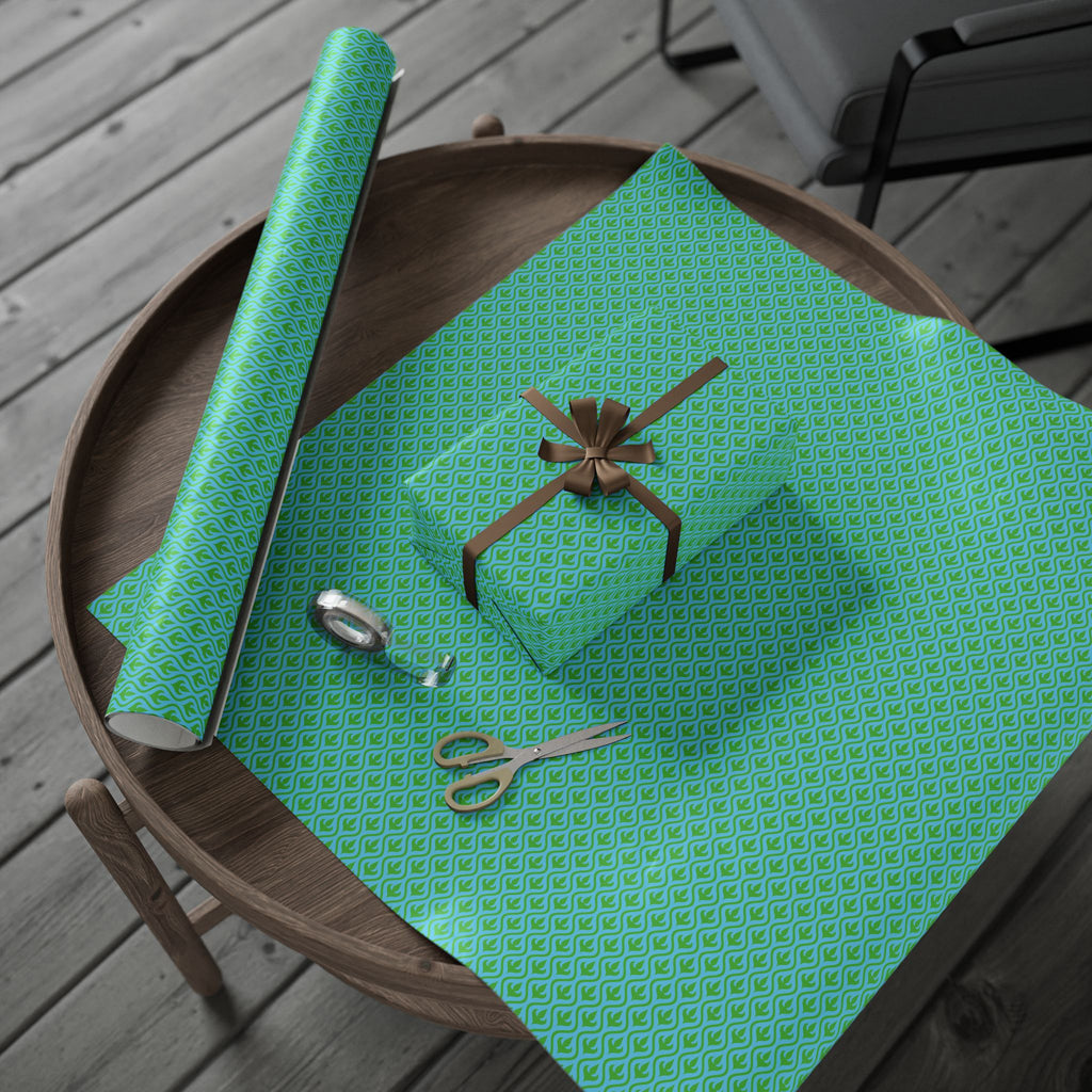 Geometric Design 005 Wrapping Paper - Holiday Gift Wrapping Paper Roll